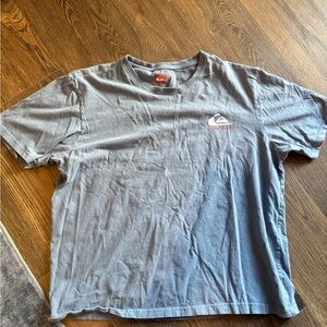 Quiksilver Grey Surf Tee Shirt Size Large
